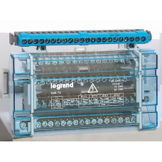 Блок распределительный модульный, 4p 125 а, 16 подключений (1 шт.) legrand 4876