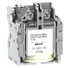 Расцепитель ubr/mn 200/240в 50/60гц nsx100/630 LV429407