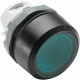 Кнопка mp1-11g зеленая (только корпус) с подсветкой без фиксации