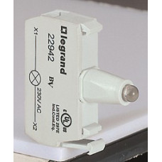Блок подсветки для индикаторных кнопок и диффузоров, osmoz, для комплектации, под винт, 230 в~, зеленый (5 шт.) legrand 22942