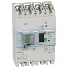 Автоматический выключатель dpx3 160, 4p 40 а, термомагнитный расцепитель, с дифференцальной защитой, 25 ка, 400 в (1 шт.) legrand 420072