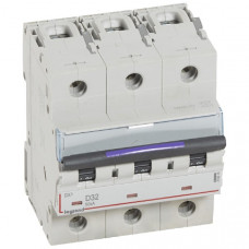Автоматический выключатель dx3 3p 32 а, тип d, 50 ка (1 шт.) legrand 410216