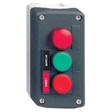 Кнопочный пост 2 кнопки с возвратом XALD361M