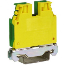 Зажим для заземления tec.10 / o, 10 мм2, желто - зеленый (35 шт.) dkc ZTO510