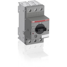 Автоматический выключатель для защиты трансформатора ms132-10t 100ка с регулируемой тепловой защитой 6.3a-10а класс тепл. расцепит. 10 1SAM340000R1010