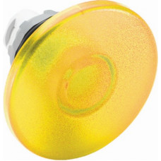 Кнопка mpm2-21y грибок желтая (только корпус) без фиксации с под светкой 60мм 1SFA611125R2103