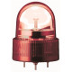 Лампа маячок вращ красн 24в ac/dc 1206мм