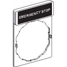 Этикетка emergency stop ZBY2330