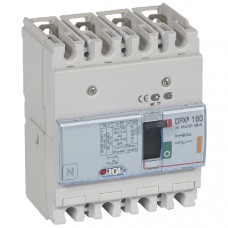 Автоматический выключатель dpx3 160, 4p 80 а, термомагнитный расцепитель, 25 ка, 400 в (1 шт.) legrand 420054
