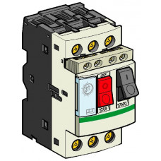Автоматический выключатель с комбинированным расцепителем 0,40-0,63а+кон GV2ME04AE11TQ