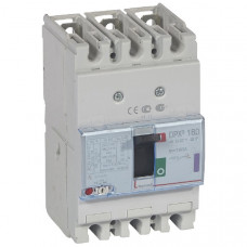 Автоматический выключатель dpx3 160, 3p 160 а, термомагнитный расцепитель, 50 ка, 400 в (1 шт.) legrand 420127