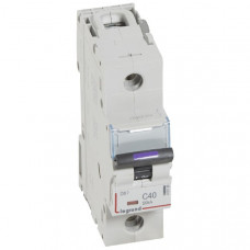 Автоматический выключатель dx3 1p 40 а, тип c, 50 ка (1 шт.) legrand 410139