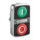 Головка кнопки двойная с маркировк + led zb4bw7l37417 ZB4BW7L37417