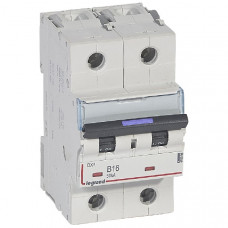 Автоматический выключатель dx3 2p 16 а, тип b, 50 ка (1 шт.) legrand 410098