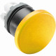Кнопка mpm1-10y желтая грибок б/фикс 1SFA611124R1003