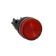 Лампа сигнальная ens-22 красная с подсветкой 220в (10шт) ekf