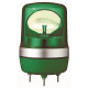 Лампа маячок вращ зелен 24в ac/dc 106мм