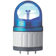 Лампа маячок вращ синяя 12в ac/dc 84мм XVR08J06