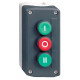 Кнопочный пост 3 кнопки с возвратом XALD339
