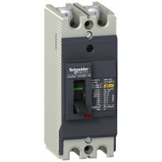 Автоматический выключатель  ezc100 30 ka/380 в 2п/2т 16 a EZC100H2016