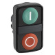 Головка кнопки двойная с маркировкой ZB5AA7341