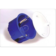 Коробка распаячная гск 80-0900 для сп, 78 х 44 мм, ip20, безгалогенная (hf), синий, с пластиковыми лампами (132 шт.) промрукав 80-0900