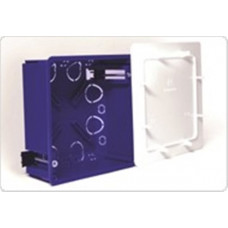 Коробка распаячная гск 80-0960 для сп, 100 х 100 х 45 мм, ip30, безгалогенная (hf), синий (72 шт.) промрукав 80-0960