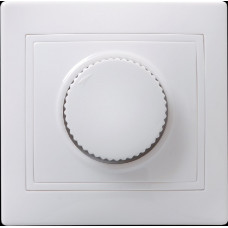 Светорегулятор поворотный кварта белый (8шт) иэк EDK10-K01-03-DM