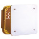 Коробка ответвительная прямоугольная для твердых стен, 118 х 96 х 70 мм, ip40 (1 шт.) dkc