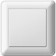 Переключатель 1-клавишный ip44 сп (250в, 16ах) белый w59 |60шт|
