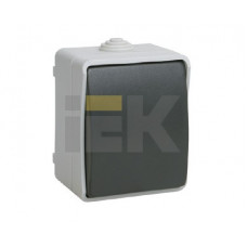 Выключатель кнопочный для открытой установки ip54 (10шт) форс иэкs EVS13-K03-10-54-DC