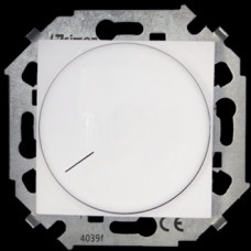 Регулятор напряжения поворотный для светодиодных регулируемых ламп 230 в, 5 - 215 вт, винтовой зажим, белый (1 шт.) simonss 1591796-030