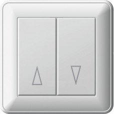Выключатель 2-клавишный для жалюзи сп (250в, 16ах) белый w59 |20шт|s VS416-253-18