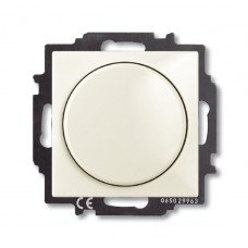 Механизм светорегулятора busch-dimmer с центральной платой 60-400 вт chalet-white basic 55 6515-0-0847