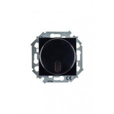 Светорегулятор с управлением от ик пульта, проходной, 500 вт 230 в, винтовой зажим, черный глянец (1 шт.) simon 1591713-032