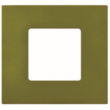 Рамка - декор 4-х местная для 2700640-03., s27pl, артик зеленый (1 шт.) simon 2700647-084