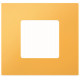 Рамка - декор 3-х местная для 2700630-03., s27pl, желтый (1 шт.) simon