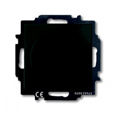 Механизм светорегулятора busch-dimmer с центральной платой 60-400 вт chateau-black basic 55 6515-0-0846