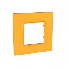 Рамка 1 место unica quadro оранж unica |5шт| MGU4.702.29