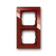 Рамка 2-постовая, серия axcent, цвет foyer-red