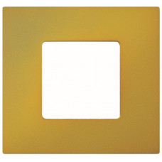 Рамка - декор 3-х местная для 2700630-03., s27pl, артик желтый (1 шт.) simon 2700637-081
