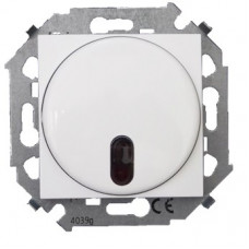 Светорегулятор с управлением от ик пульта, проходной, 500 вт 230 в, винтовой зажим, белый (1 шт.) simon 1591713-030