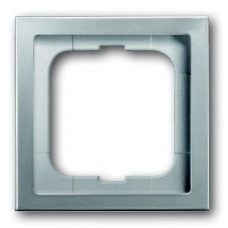 Рамка 1-постовая, серия pur/сталь 1754-0-4500