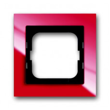 Рамка 1-постовая, серия axcent, цвет красный 1754-0-4340