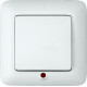 Выключатель 1-клавишный с индикацией сп (250в, 10а-6ах) белый прима |96шт|