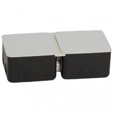 Коробка монтажная для выдвижного розеточного блока, 8 модулей, металл, под заливк (1 шт.) legrand 54003