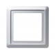 Рамка 1-постовая, серия allwetter 44, цвет серебристо-алюминиевый