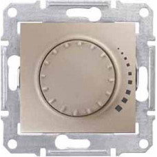Светорегулятор поворотный емкостной 25-325вт/ва титан sedna SDN2200668
