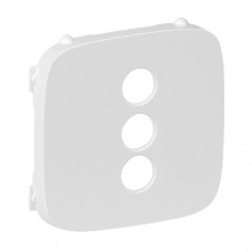 Лицевая панель для розетки rca, белая, valena allure (1 шт.) legrand 754725
