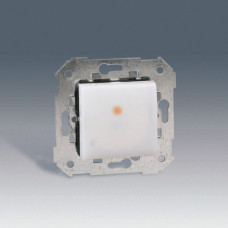 Кнопка основная с подсветкой и таймером ( 5 сек - 15 мин.) 750 вт, s27, 82, 82n, 88, механизм (1 шт.) simon 75325-39